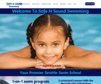 Safensoundswimming.com(Our Swim School) Screenshot