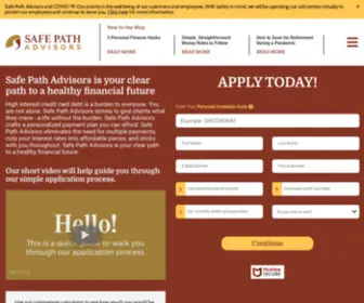 Safepathadvisors.com(Safe Path Advisors) Screenshot