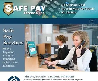 Safepayservices.com(Safe Pay Services) Screenshot