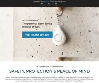 Safepersonalalarm.com(Safe Personal Alarm) Screenshot