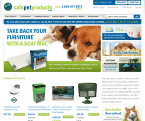 Safepetproducts.com(Safepetproducts) Screenshot