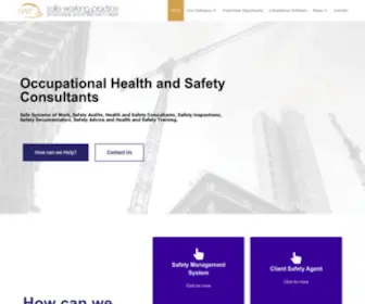 Safepractice.co.za(Safe Working Practice) Screenshot