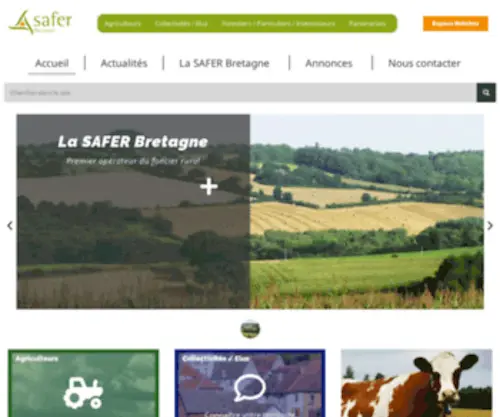 Safer-Bretagne.fr(Accueil) Screenshot