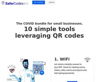 Safer.codes(QR Codes tools for local businesses) Screenshot