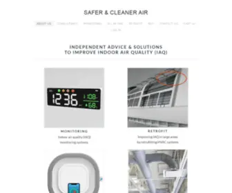 Safercleanerair.org(Safer &amp; Cleaner Air Limited) Screenshot