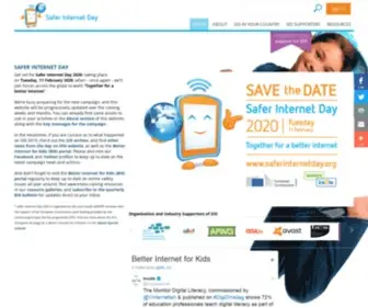 Saferinternetday.org(Safer Internet Day (SID)) Screenshot