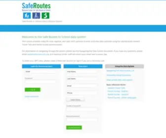 Saferoutesdata.org(SRTS DataTools) Screenshot