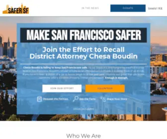 Safersfwithoutboudin.com(Help Make San Francisco Safer) Screenshot