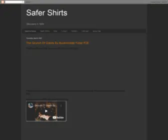 Safershirts.org(Safer Shirts) Screenshot