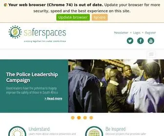 Saferspaces.org.za(Saferspaces) Screenshot