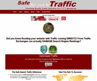 Safesearchtraffic.biz(Safe Search Traffic) Screenshot