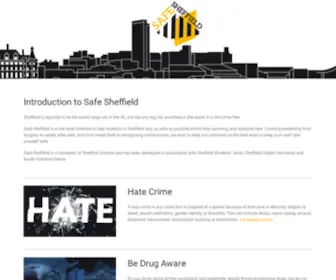 Safesheffield.co.uk(Safesheffield) Screenshot