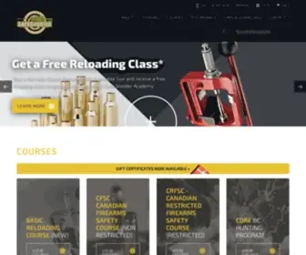 Safeshooter.ca(Safeshooter offers Firearms Training and Firearms Shooting in Vancouver) Screenshot