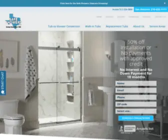 Safeshowers.com(Safe Showers) Screenshot