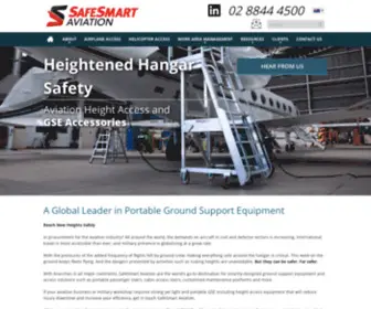 Safesmartaviation.com(Height Access for Ground Support) Screenshot