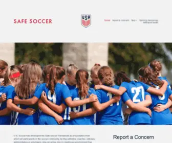 Safesoccer.com(Safe Soccer) Screenshot