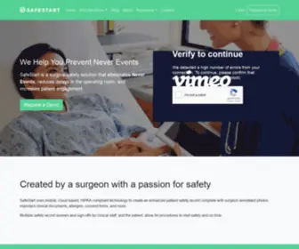 Safestartmedical.com(Safestartmedical) Screenshot