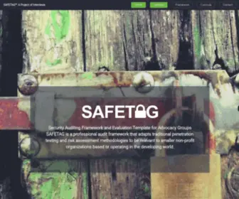 Safetag.org(Safetag) Screenshot