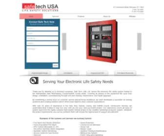 Safetech.biz(Safe Tech USA) Screenshot