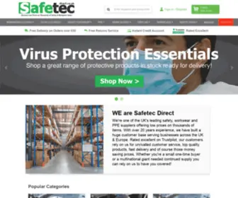 SafetecVision.co.uk(SafetecVision) Screenshot