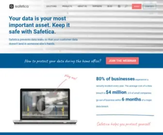 Safetica.com(Data Loss Prevention) Screenshot