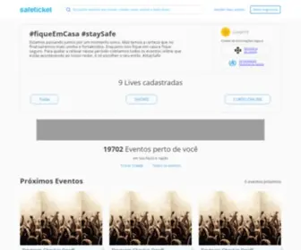 Safeticket.com.br(SafeTicket) Screenshot