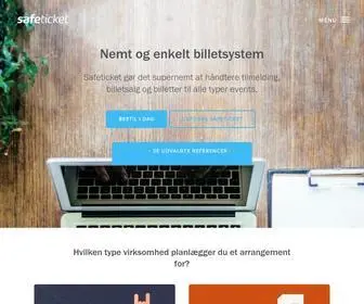 Safeticket.dk(Nemt og enkelt billetsystem) Screenshot