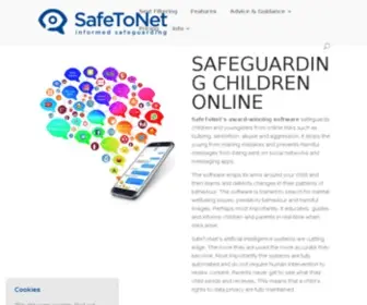 Safetonet.com(HOME) Screenshot