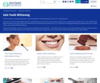 Safetoothwhitening.org(Whitening) Screenshot