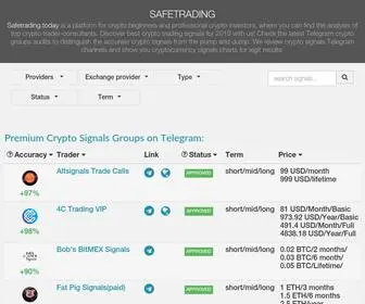 Safetrading.today(Safetrading today) Screenshot