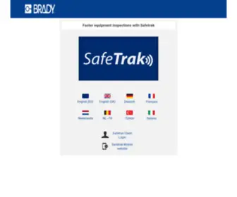 Safetrak.com(Faster equipment inspections with Safetrak) Screenshot