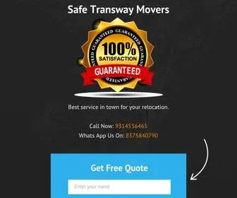 Safetransways.com(Safe Transway Movers) Screenshot