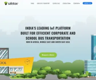 Safetrax.in(Transport Management System) Screenshot