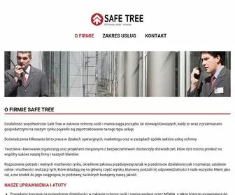 Safetree.com.pl(SAFE TREE agencja ochrony mienia) Screenshot