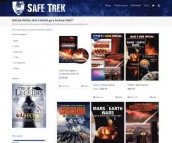 Safetrek.com(Books and DVDs by Steve Quayle) Screenshot