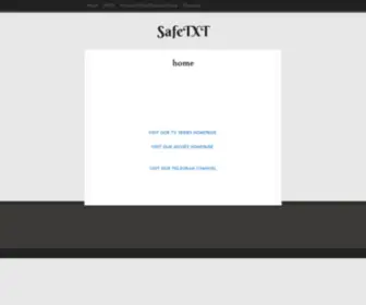 SafetXT.xyz(Home ~ SafeTXT) Screenshot