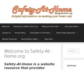 Safety-AT-Home.org(Safety AT Home) Screenshot