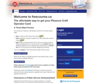 Safetyafloat.ca(Affordable 100% Canadian Boating License Provider) Screenshot