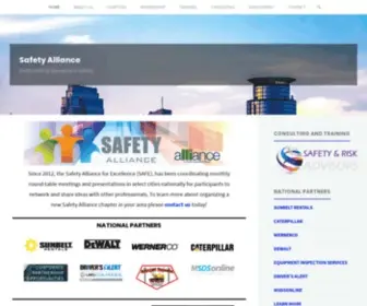 Safetyalliance.org(Dedicated to Workplace Safety) Screenshot