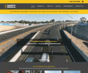 Safetybarriers.com.au(Safety Barriers for Perth) Screenshot