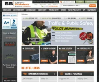 Safetybasement.com(Personal/Self Defense Products) Screenshot