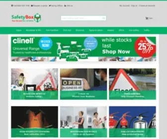 Safetybox.co.uk(Your Online Health And Safety Box) Screenshot