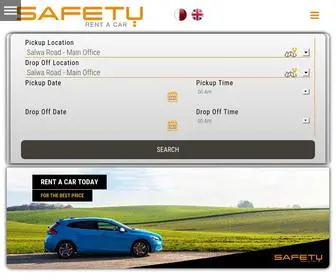 Safetycarrental.com(Car rental in Qatar Doha 2023) Screenshot