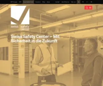 Safetycenter.ch(Swiss Safety Center) Screenshot
