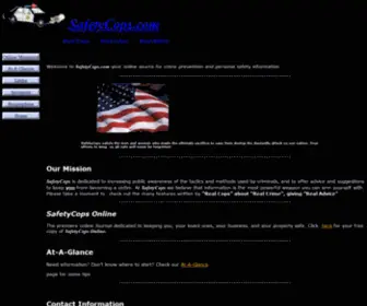 Safetycops.com(safetycops) Screenshot