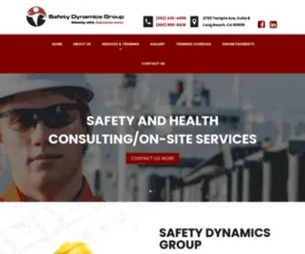 Safetydynamicsgroup.com(Safety Dynamics Group) Screenshot