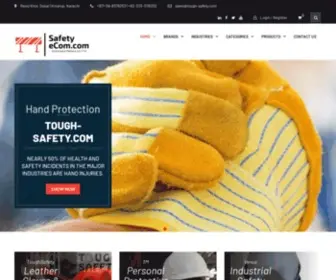 Safetyecom.com(Worker/Labour Safety Products Supplier) Screenshot