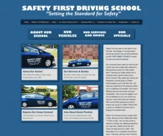 Safetyfirstdriving.com(Safety First Driving School in New Jersey) Screenshot