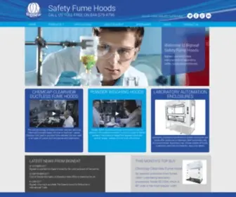 Safetyfumehoods.com(SafetyFumeHoods) Screenshot