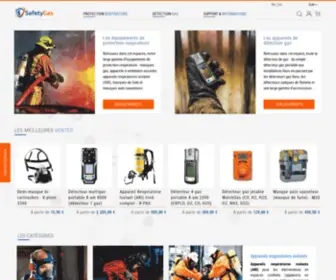 Safetygas.com(Détecteur) Screenshot